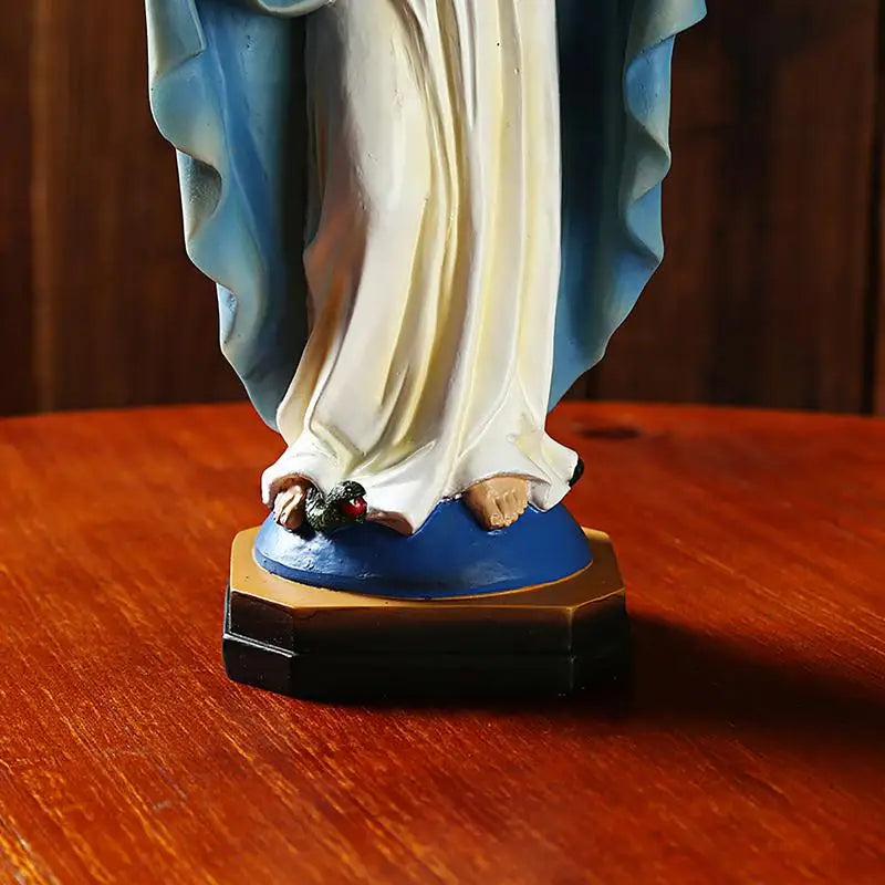 Blessed Virgin Mary Our Lady Of Grace Home Catholic Statue, Religious Gift Home Decoration For Garden Home Cemetery Gravestone