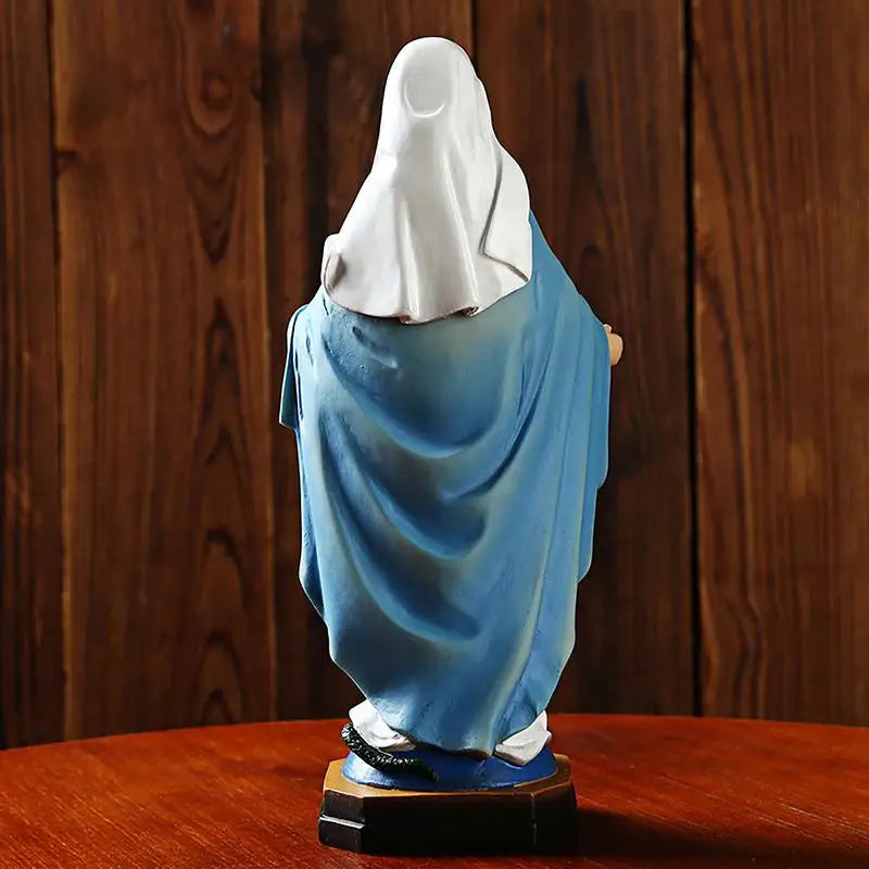 Blessed Virgin Mary Our Lady Of Grace Home Catholic Statue, Religious Gift Home Decoration For Garden Home Cemetery Gravestone